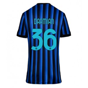 Inter Milan Matteo Darmian #36 Hjemmebanetrøje Dame 2025-26 Kortærmet